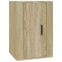 Muebles para TV de pared 2 uds roble Sonoma 40x34,5x60 cm de vidaXL, Muebles TV - Ref: Foro24-816663, Precio: 65,04 €, Descue...