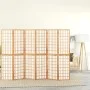Biombo plegable con 6 paneles estilo japonés 240x170 cm de vidaXL, Divisores de ambientes - Ref: Foro24-352086, Precio: 194,0...