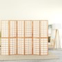Biombo plegable con 6 paneles estilo japonés 240x170 cm de vidaXL, Divisores de ambientes - Ref: Foro24-352086, Precio: 197,3...