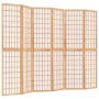 Biombo plegable con 6 paneles estilo japonés 240x170 cm de vidaXL, Divisores de ambientes - Ref: Foro24-352086, Precio: 197,3...