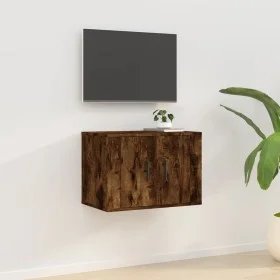 Mueble para TV de pared roble ahumado 57x34,5x40 cm de vidaXL, Muebles TV - Ref: Foro24-816621, Precio: 35,09 €, Descuento: %