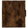 Mueble para TV de pared roble ahumado 57x34,5x40 cm de vidaXL, Muebles TV - Ref: Foro24-816621, Precio: 35,42 €, Descuento: %