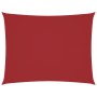Toldo de vela rectangular tela Oxford rojo 3x4 m en Sombrillas | Comprar online en Foru.es