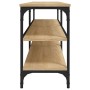 Mueble para TV madera contrachapada roble Sonoma 140x30x50 cm de vidaXL, Muebles TV - Ref: Foro24-826745, Precio: 57,87 €, De...