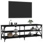 Mueble de TV madera contrachapada negro 140x40x50 cm de vidaXL, Muebles TV - Ref: Foro24-826724, Precio: 79,53 €, Descuento: %