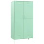 Armario de acero verde menta 90x50x180 cm en Armarios roperos | Comprar online en Foru.es