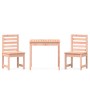 Mesa y sillas de jardín 3 pzas madera maciza Douglas de vidaXL, Conjuntos de jardín - Ref: Foro24-3154676, Precio: 168,14 €, ...