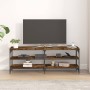 Mueble de TV madera contrachapada roble ahumado 140x30x50 cm de vidaXL, Muebles TV - Ref: Foro24-826746, Precio: 67,70 €, Des...