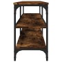 Mueble de TV madera contrachapada roble ahumado 140x30x50 cm de vidaXL, Muebles TV - Ref: Foro24-826746, Precio: 67,70 €, Des...