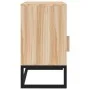 Mesita de noche hierro y madera contrachapada 40x30x55,5 cm de vidaXL, Mesitas de noche - Ref: Foro24-352095, Precio: 60,28 €...