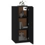 Mueble para TV de pared negro 40x34,5x80 cm de vidaXL, Muebles TV - Ref: Foro24-816673, Precio: 39,11 €, Descuento: %