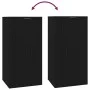 Mueble para TV de pared negro 40x34,5x80 cm de vidaXL, Muebles TV - Ref: Foro24-816673, Precio: 38,72 €, Descuento: %