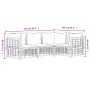 Juego de muebles de jardín 4 pzas y cojines ratán PE antracita de vidaXL, Sofás de exterior - Ref: Foro24-3186746, Precio: 35...