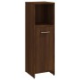 Set de muebles baño 3 pzas madera contrachapada roble marrón de vidaXL, Muebles de baño - Ref: Foro24-3154408, Precio: 92,53 ...