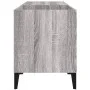 Mueble discos madera contrachapada gris sonoma 84,5x38x48 cm de vidaXL, Almacenamiento para CD y DVD - Ref: Foro24-831955, Pr...