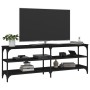 Mueble para TV madera contrachapada negro 140x30x50 cm de vidaXL, Muebles TV - Ref: Foro24-826744, Precio: 66,15 €, Descuento: %