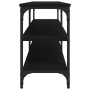 Mueble para TV madera contrachapada negro 140x30x50 cm de vidaXL, Muebles TV - Ref: Foro24-826744, Precio: 66,15 €, Descuento: %