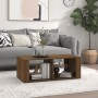 Mesa de centro madera contrachapada roble marrón 100x50x36 cm de vidaXL, Mesas de centro - Ref: Foro24-816527, Precio: 45,00 ...