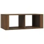 Plywood oak brown coffee table 100x50x36 cm by vidaXL, Coffee table - Ref: Foro24-816527, Price: 44,56 €, Discount: %