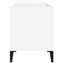 Mueble para discos madera contrachapada blanco 84,5x38x48 cm de vidaXL, Almacenamiento para CD y DVD - Ref: Foro24-831949, Pr...