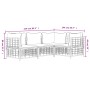 Set muebles de jardín 4 pzas y cojines ratán PE gris antracita de vidaXL, Sofás de exterior - Ref: Foro24-3186747, Precio: 34...