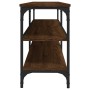 Mueble de TV madera contrachapada marrón roble 140x30x50 cm de vidaXL, Muebles TV - Ref: Foro24-826748, Precio: 67,98 €, Desc...