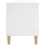 Mueble para discos madera contrachapada blanco 100x38x48 cm de vidaXL, Almacenamiento para CD y DVD - Ref: Foro24-831973, Pre...