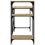 Escritorio con estantes madera contrachapada roble 105x50x90 cm de vidaXL, Escritorios - Ref: Foro24-826715, Precio: 62,12 €,...