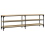 Mueble de TV madera contrachapada roble Sonoma 160x30x50 cm de vidaXL, Muebles TV - Ref: Foro24-826750, Precio: 72,16 €, Desc...