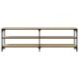 Mueble de TV madera contrachapada roble Sonoma 160x30x50 cm de vidaXL, Muebles TV - Ref: Foro24-826750, Precio: 72,16 €, Desc...