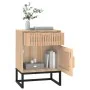 Mesitas noche 2 uds hierro y madera contrachapada 40x30x55,5 cm de vidaXL, Mesitas de noche - Ref: Foro24-352096, Precio: 97,...
