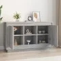 Aparador de madera contrachapada gris Sonoma 102x35x60 cm de vidaXL, Aparadores - Ref: Foro24-831883, Precio: 112,82 €, Descu...