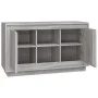 Aparador de madera contrachapada gris Sonoma 102x35x60 cm de vidaXL, Aparadores - Ref: Foro24-831883, Precio: 112,82 €, Descu...