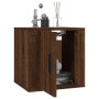 Muebles para TV de pared 2 uds roble marrón 40x34,5x40 cm de vidaXL, Muebles TV - Ref: Foro24-816655, Precio: 58,18 €, Descue...
