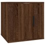 Muebles para TV de pared 2 uds roble marrón 40x34,5x40 cm de vidaXL, Muebles TV - Ref: Foro24-816655, Precio: 58,18 €, Descue...