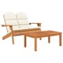 Juego de muebles de jardín Adirondack 3 piezas madera acacia de vidaXL, Conjuntos de jardín - Ref: Foro24-3152134, Precio: 43...