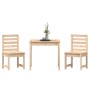Mesa y sillas de jardín 3 piezas madera maciza de pino de vidaXL, Conjuntos de jardín - Ref: Foro24-3154671, Precio: 164,28 €...