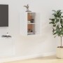 Mueble para TV de pared blanco brillante 40x34,5x60 cm de vidaXL, Muebles TV - Ref: Foro24-816660, Precio: 41,32 €, Descuento: %