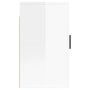 Mueble para TV de pared blanco brillante 40x34,5x60 cm de vidaXL, Muebles TV - Ref: Foro24-816660, Precio: 41,32 €, Descuento: %