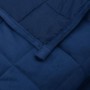 Manta con peso tela azul 220x230 cm 11 kg de vidaXL, Mantas - Ref: Foro24-3154861, Precio: 75,01 €, Descuento: %