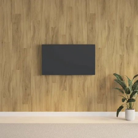 Brown PVC wood look wall panels 2.06 m² by vidaXL, Wall covering - Ref: Foro24-351814, Price: 43,81 €, Discount: %
