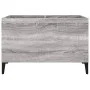 Mueble discos madera contrachapada gris sonoma 74,5x38x48 cm de vidaXL, Almacenamiento para CD y DVD - Ref: Foro24-831971, Pr...