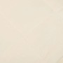 Manta con peso tela color crema claro 220x230 cm 11 kg de vidaXL, Mantas - Ref: Foro24-3154879, Precio: 74,26 €, Descuento: %