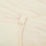 Manta con peso tela color crema claro 220x230 cm 11 kg de vidaXL, Mantas - Ref: Foro24-3154879, Precio: 74,26 €, Descuento: %