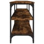 Mueble de TV madera contrachapada roble ahumado 160x30x50 cm de vidaXL, Muebles TV - Ref: Foro24-826751, Precio: 74,92 €, Des...