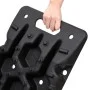 Tablas de tracción 2 unidades nailon negro 107x31x7 cm de vidaXL, Kits y herramientas de emergencia - Ref: Foro24-210771, Pre...
