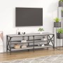 Mueble para TV madera contrachapada gris Sonoma 140x40x50 cm de vidaXL, Muebles TV - Ref: Foro24-826727, Precio: 79,10 €, Des...