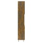 Armario de baño madera contrachapada roble ahumado 30x30x179 cm de vidaXL, Muebles de baño - Ref: Foro24-825831, Precio: 76,9...