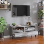 Mueble de TV madera contrachapada gris Sonoma 100x34,5x44,5 cm de vidaXL, Muebles TV - Ref: Foro24-831907, Precio: 68,67 €, D...