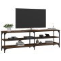 Mueble de TV madera contrachapada roble marrón 160x30x50 cm de vidaXL, Muebles TV - Ref: Foro24-826753, Precio: 70,14 €, Desc...